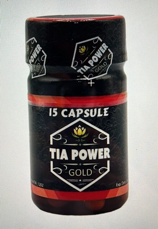 tia-power-gold-15 Capsules Per Bottle Focus-energy