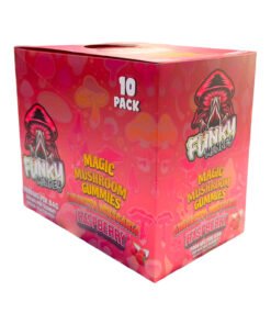 Funky Monkey - Mushroom Gummies respberry-5000mg-3