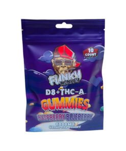 Funky Monkey - Mushroom Gummies respberry-blueberry